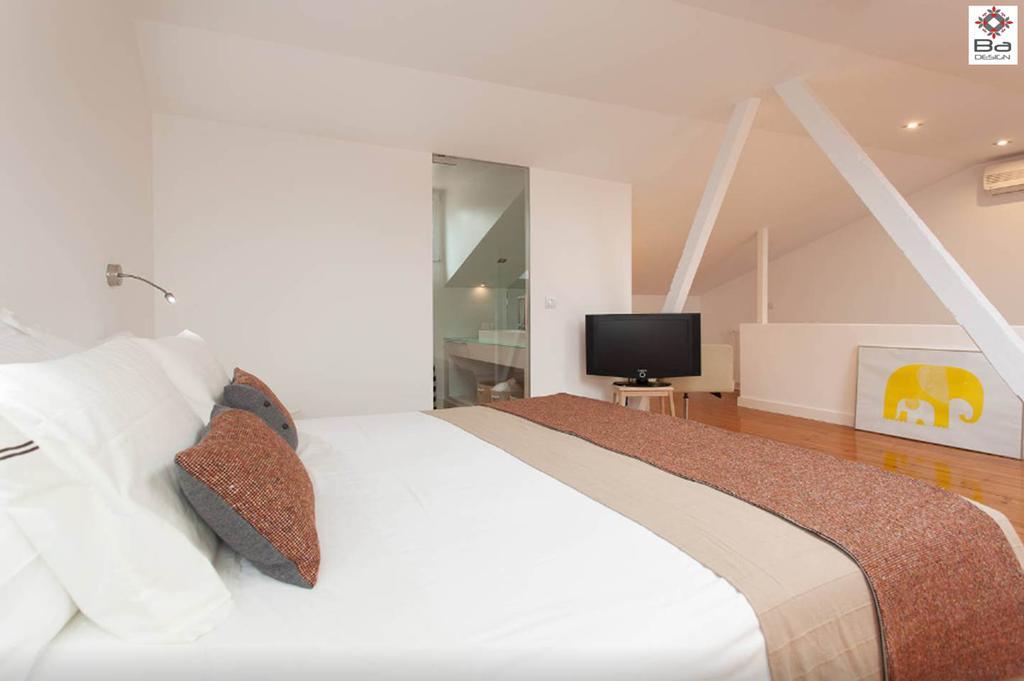 Design Duplex Apartment Ba/ Chiado Lisboa Quarto foto