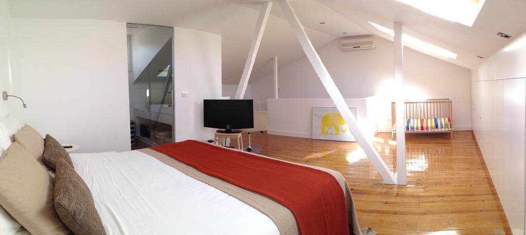 Design Duplex Apartment Ba/ Chiado Lisboa Quarto foto