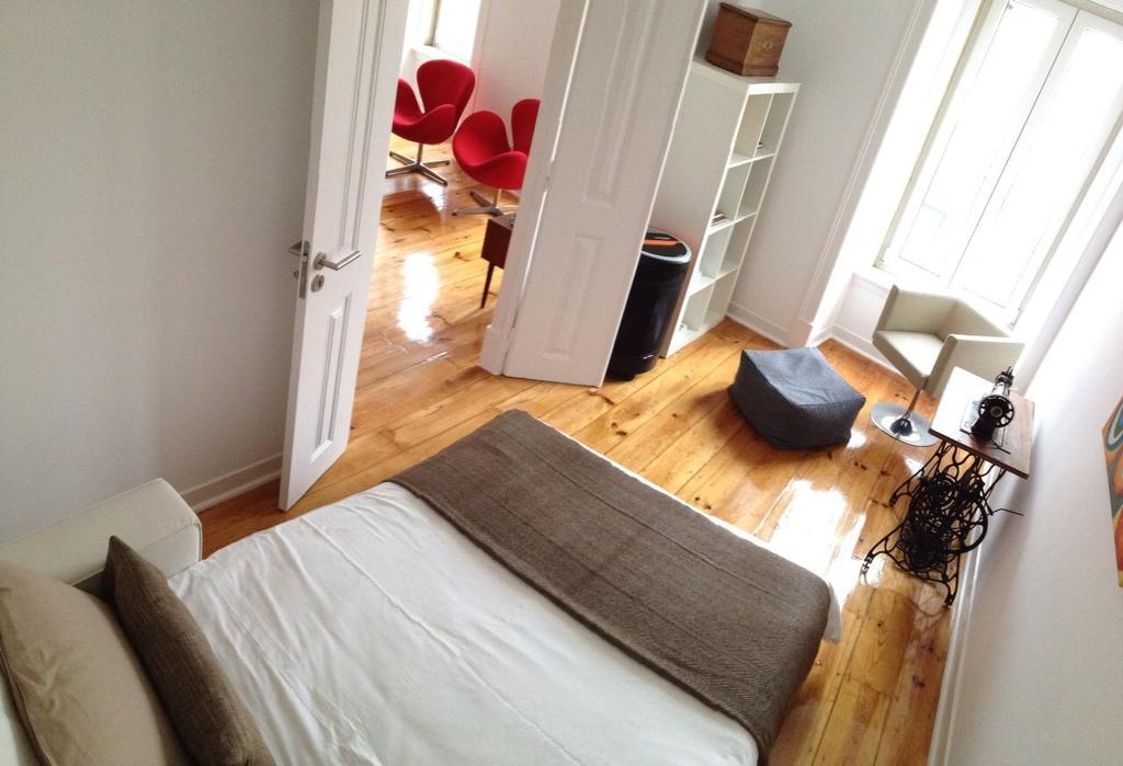 Design Duplex Apartment Ba/ Chiado Lisboa Quarto foto